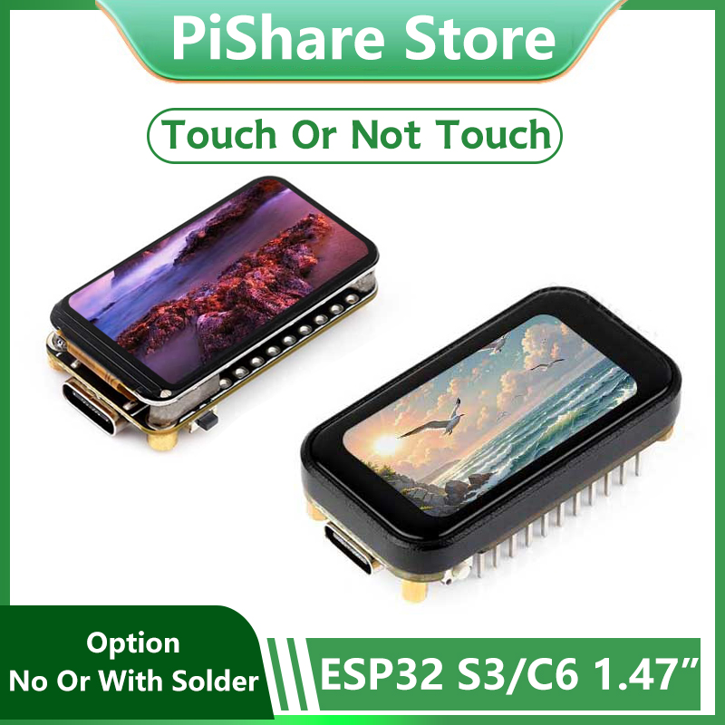 Esp32 C6 - لوحة تطوير ESP32 C6 ST7789 بشاشة