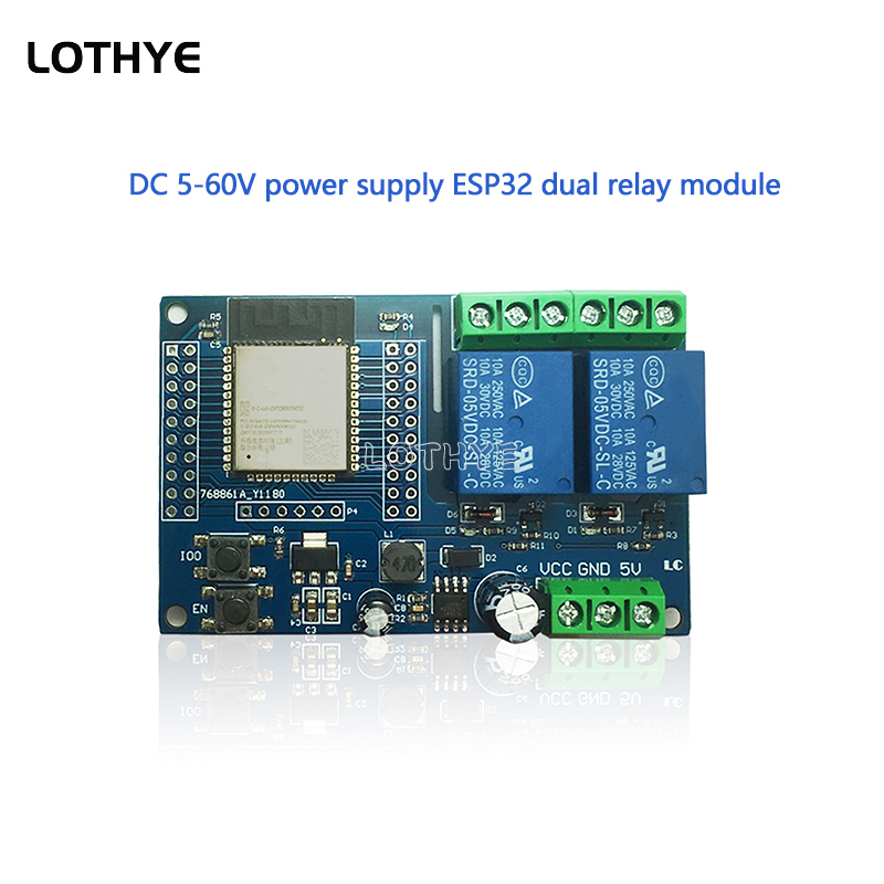 Esp32 Wifi Bluetooth Module - وحدة ترحيل واي فاي وبلوتوث ثنائية