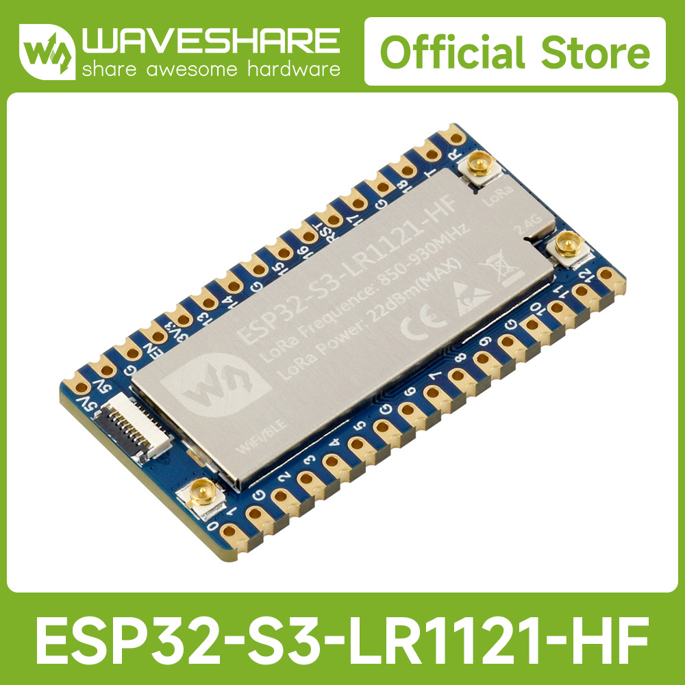 Esp32 S3 - لوحة تطوير Waveshare ESP32-S3 LoRa، تدمج
