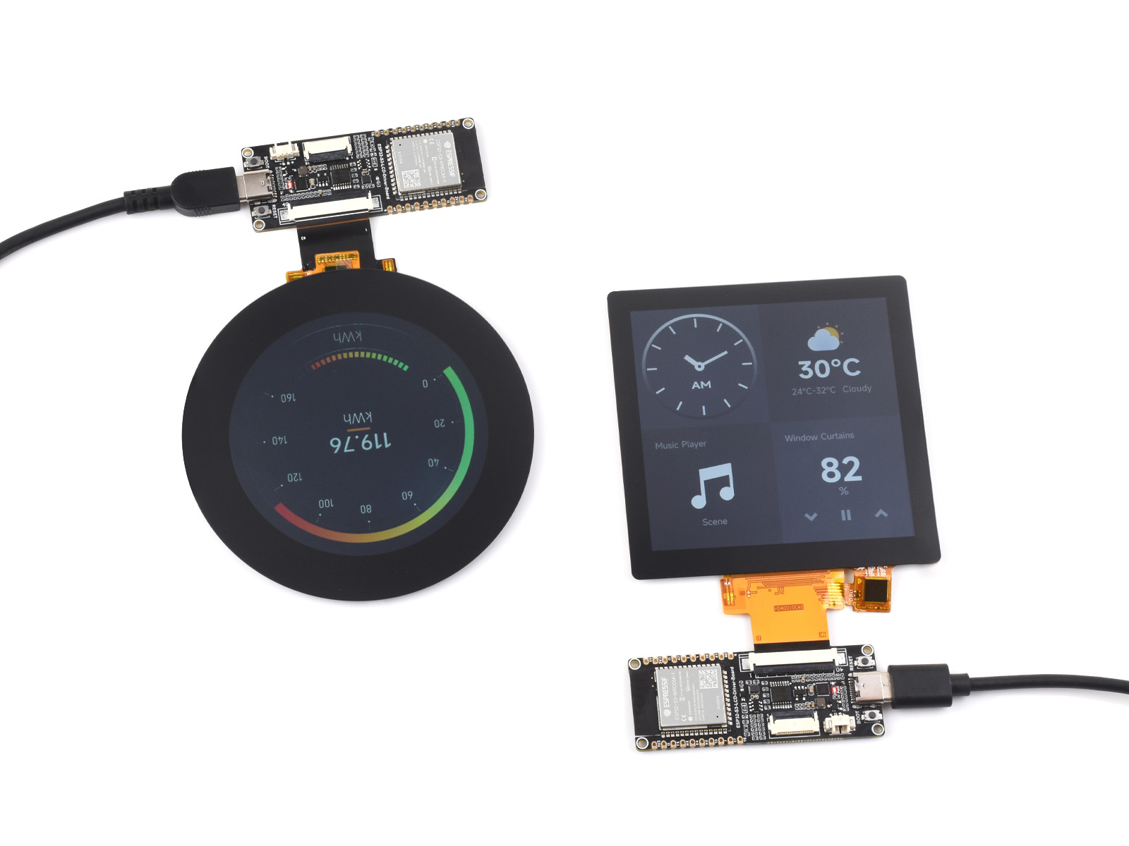 Esp32 S3 - Waveshare ESP32-S3 RGB LCD لوحة للقيادة،