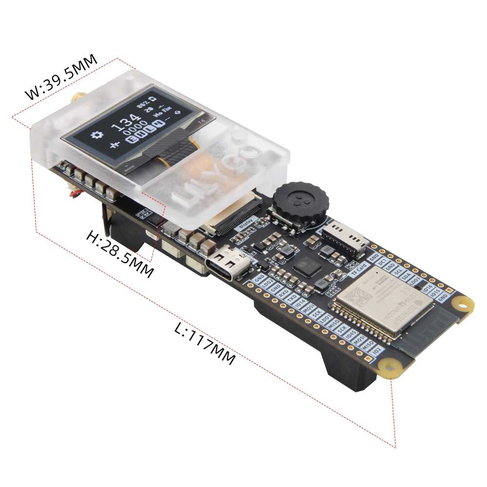 Esp32 S3 - T-TWR Plus OpenEdition ESP32-S3 لوحة تطوير