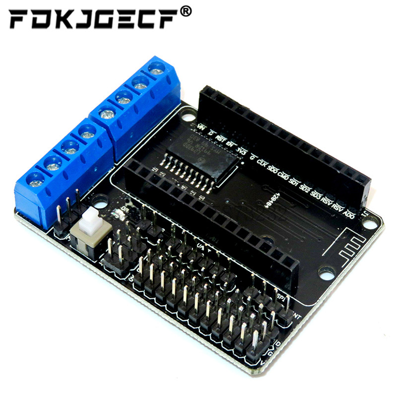 L293D ل ESP8266 ESP-12E المزدو - مراجعة Esp8266 Nodemcu وسعره
