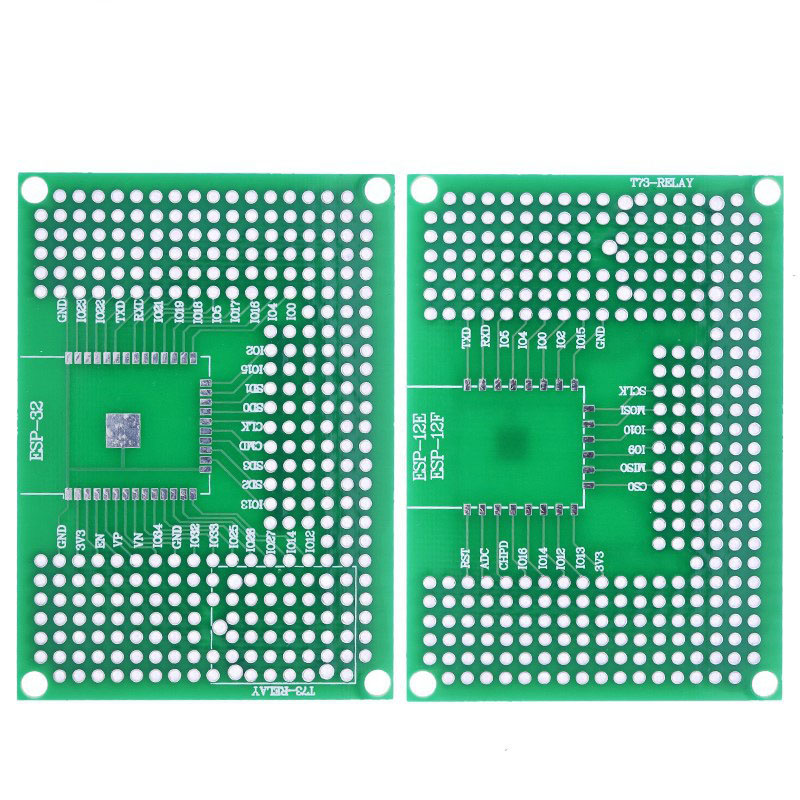 2-100 قطعة لوحة تجارب مزدوجة ا - مراجعة Esp8266 وسعره