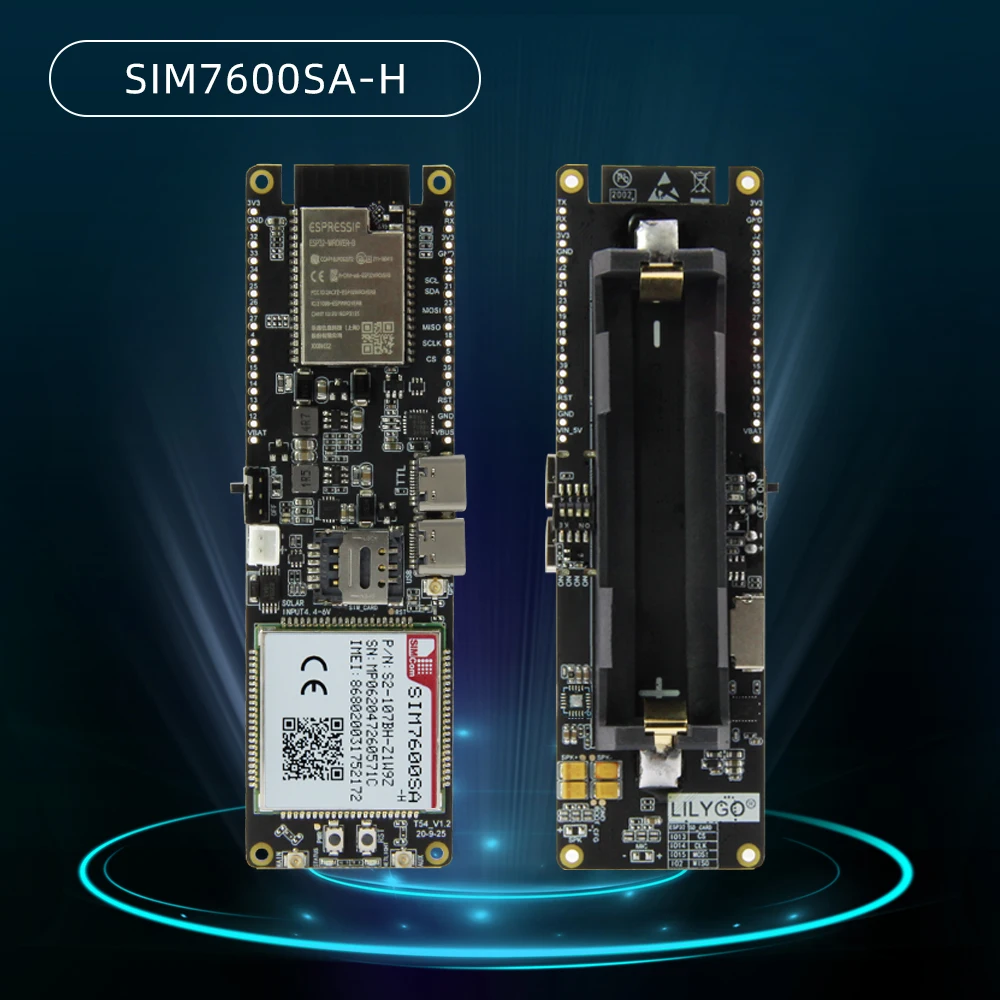 لوحة تطوير LILYGO TTGO T-SIM76 - مراجعة Esp32 Development Board وسعره