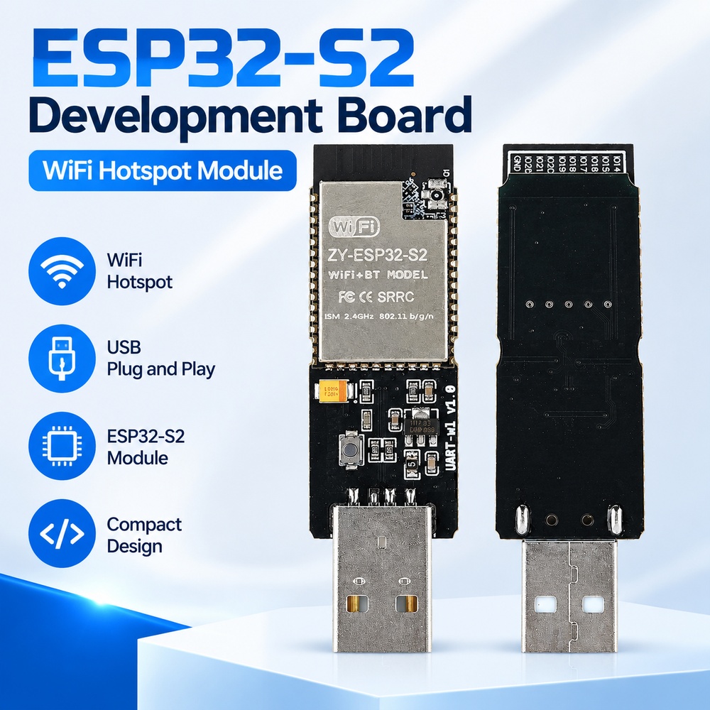 لوحة تطوير ESP32-S2 وحدة نقطة  - مراجعة Esp32 S2 وسعره
