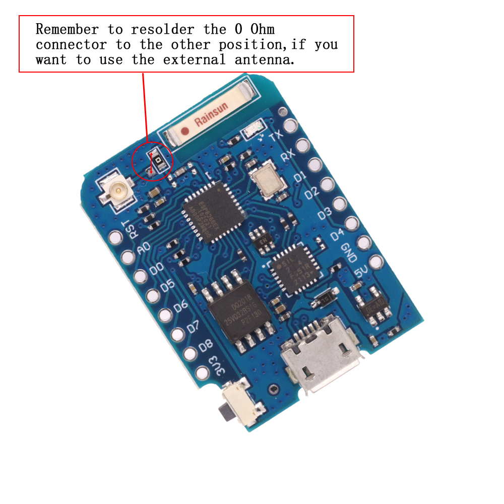 لوحة تطوير WeMos D1 Mini Pro V - مراجعة Esp8266 Nodemcu وسعره