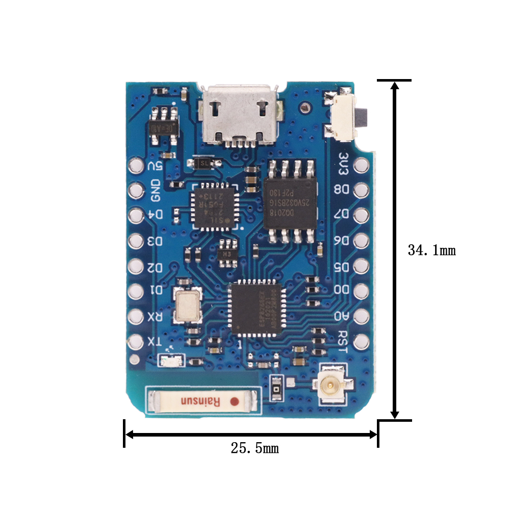 لوحة تطوير WeMos D1 Mini Pro V - مراجعة Esp8266 Nodemcu وسعره