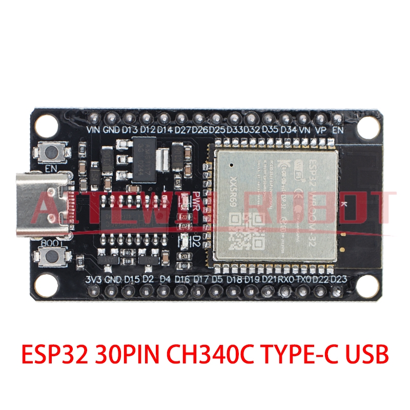 لوحة تطوير ESP32 30PIN Type-C/ - مراجعة Espressif Esp32 وسعره