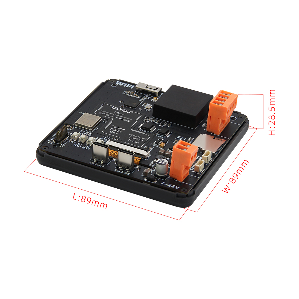 T-Panel-S3 4.0 بوصة TFT LCD ES - مراجعة Esp32 H2 وسعره