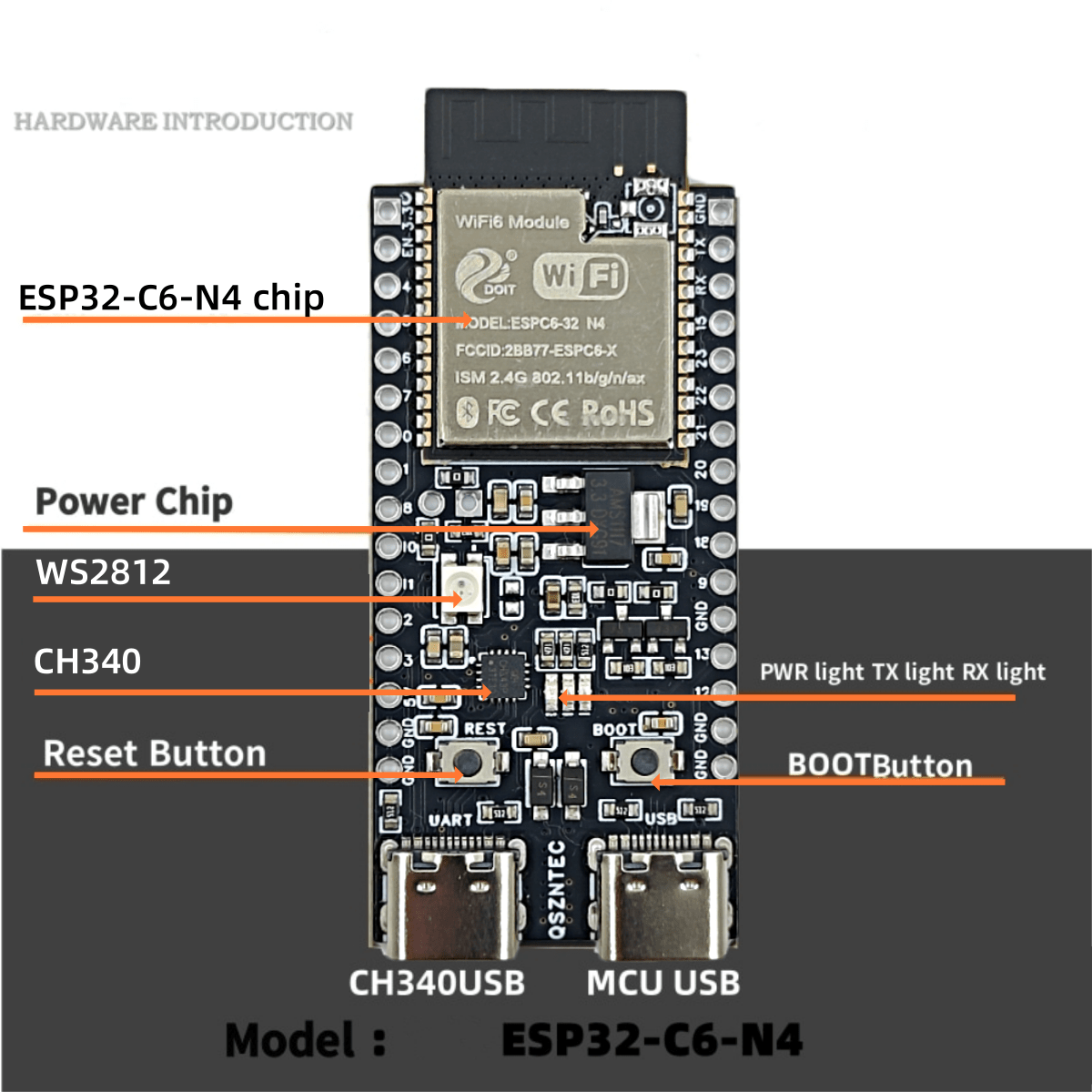 ESP32-C6-DevKitC-1 ESP32-C6 ال - مراجعة Esp32 Devkit وسعره