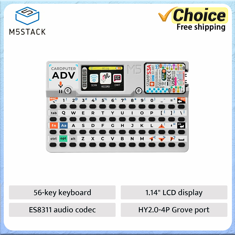 M5Stack Cardputer Adv ESP32 بط - مراجعة Esp32 Uart Module وسعره