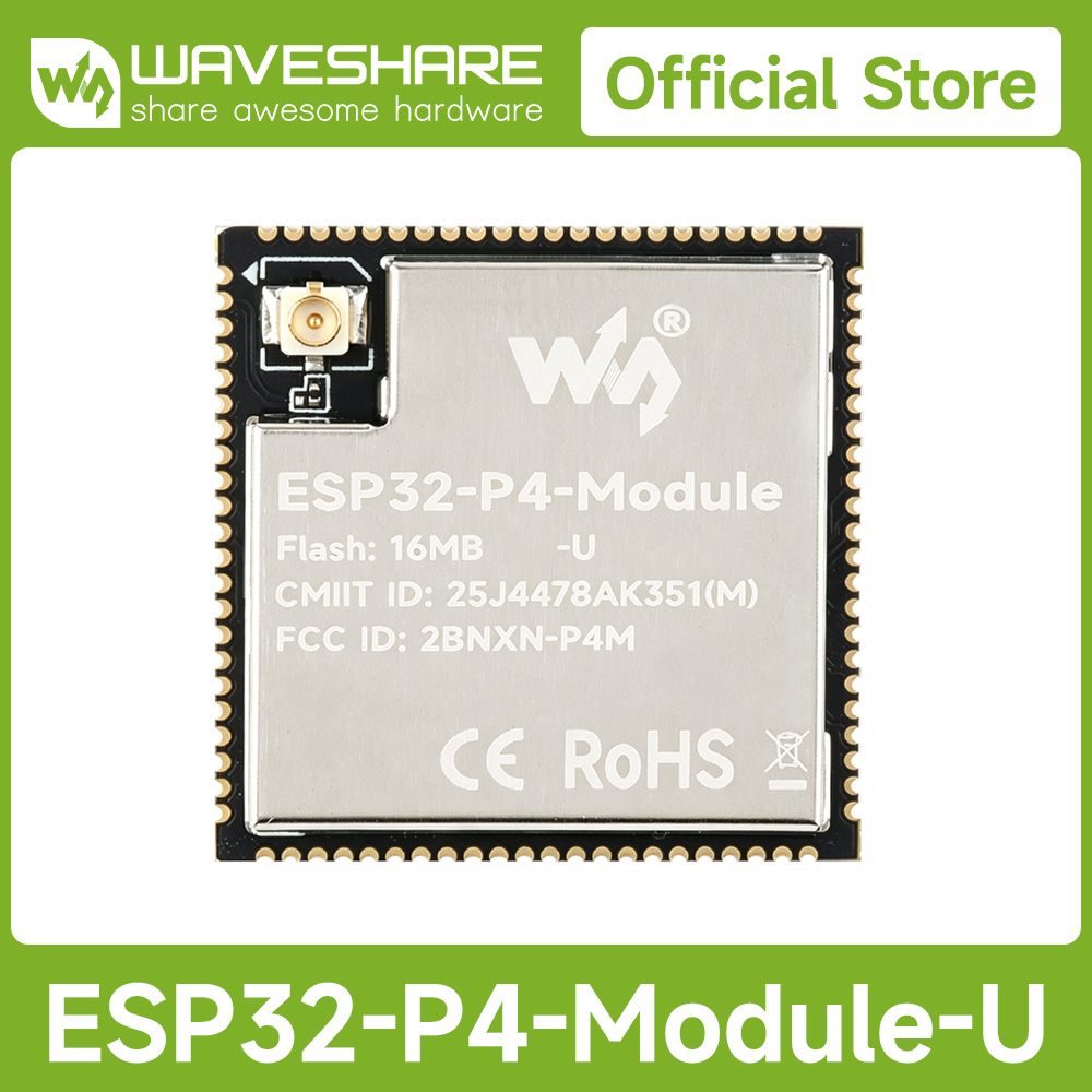 لوحة Waveshare ESP32-P4-Module - مراجعة Esp32 P4 وسعره